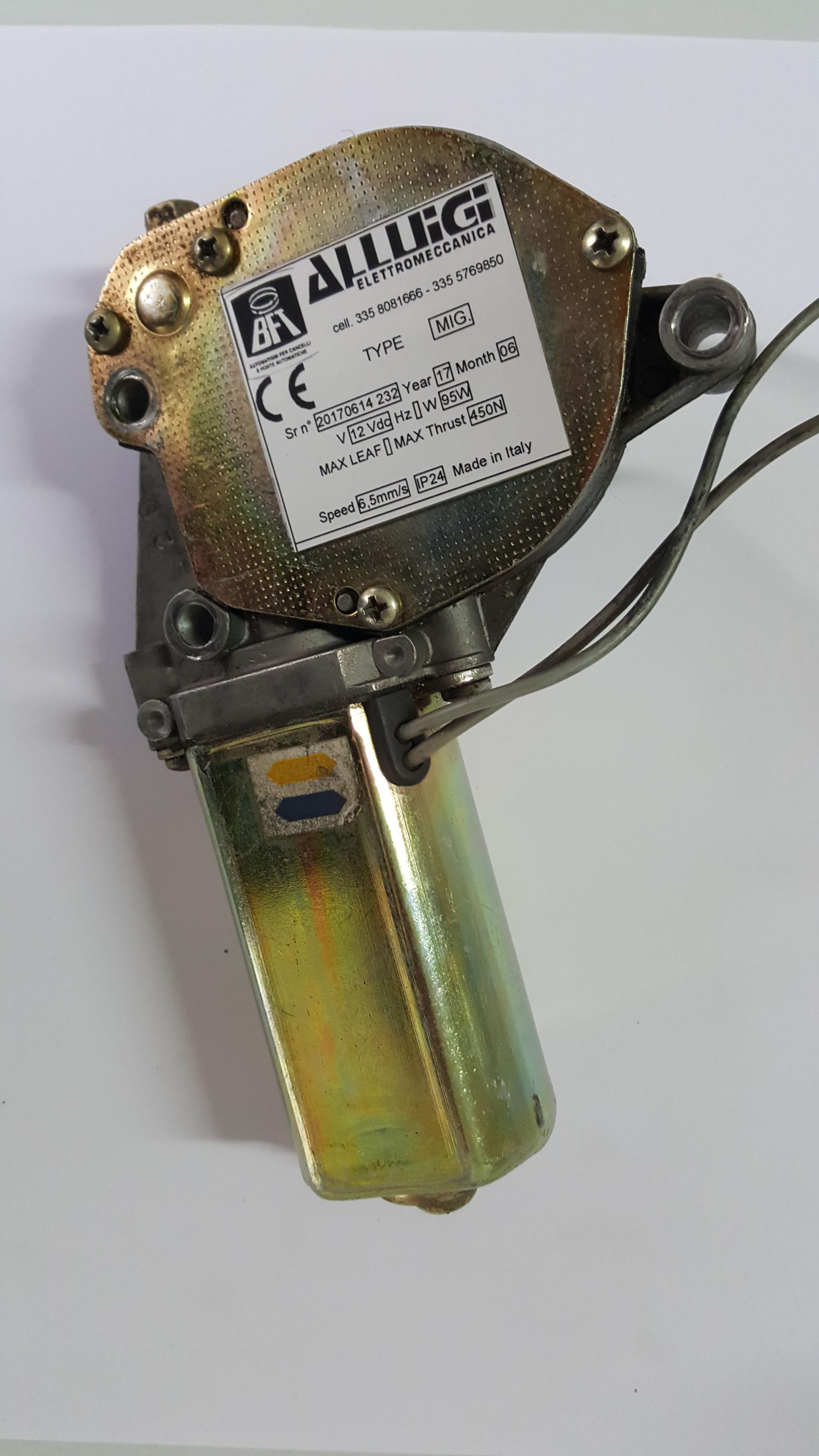 BFT MIG 12V basculante a catena. Operatore REVISIONATO
