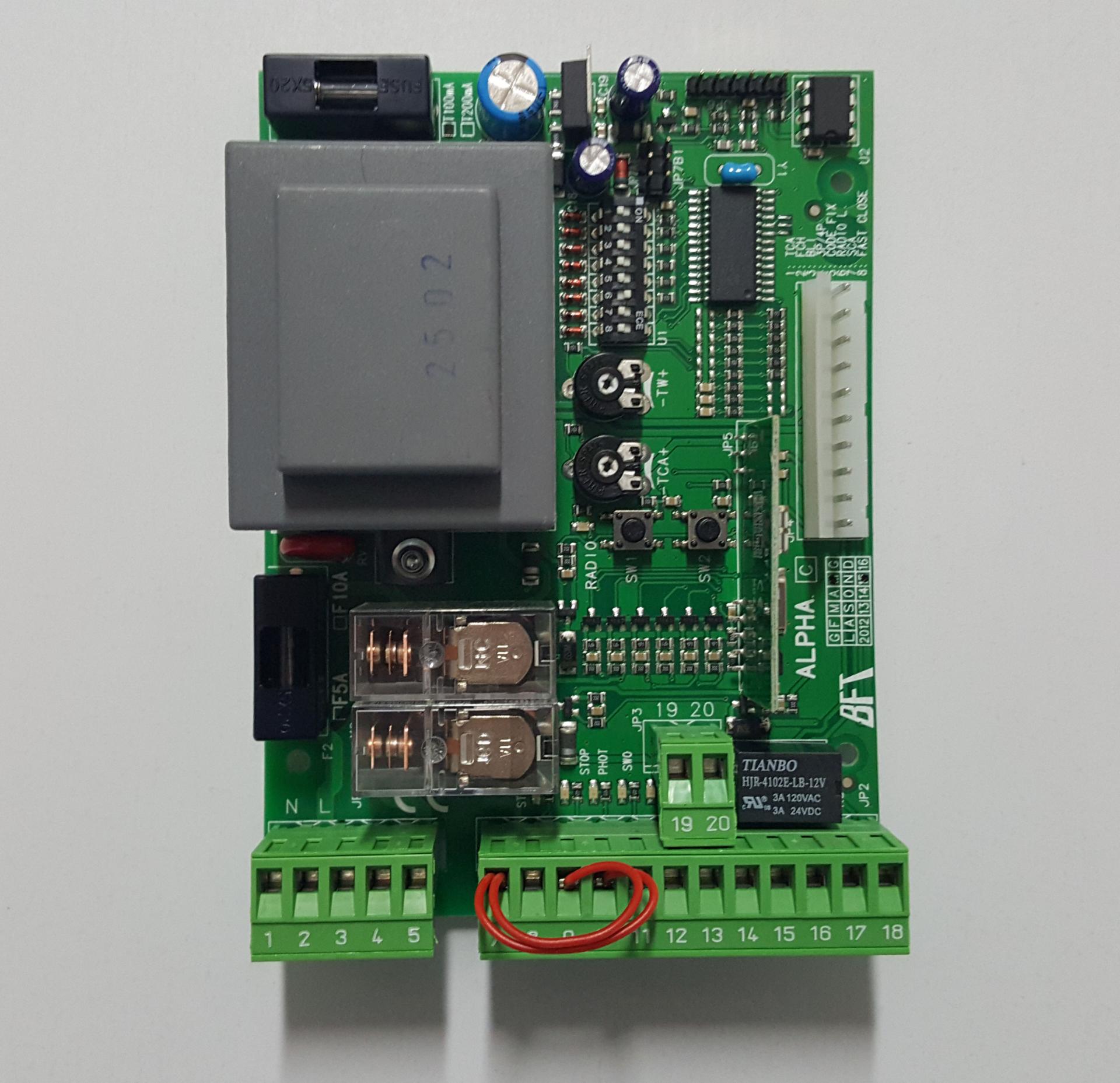 BFT ALPHA 220V RIGENERATA (oppure riparazione Vostra scheda)