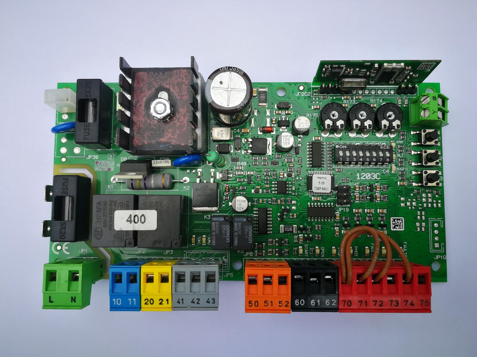BFT HAMAL 400 PER DEIMOS BT A400 SCHEDA ELETTRONICA I700008 10001 CENTRALE