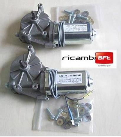 BFT COPPIA MOTORE MOTORIDUTTORE NUOVO MIG BASCULANTI MIG2 SX - DX 12V OPERATORE APRIBASCULANTE