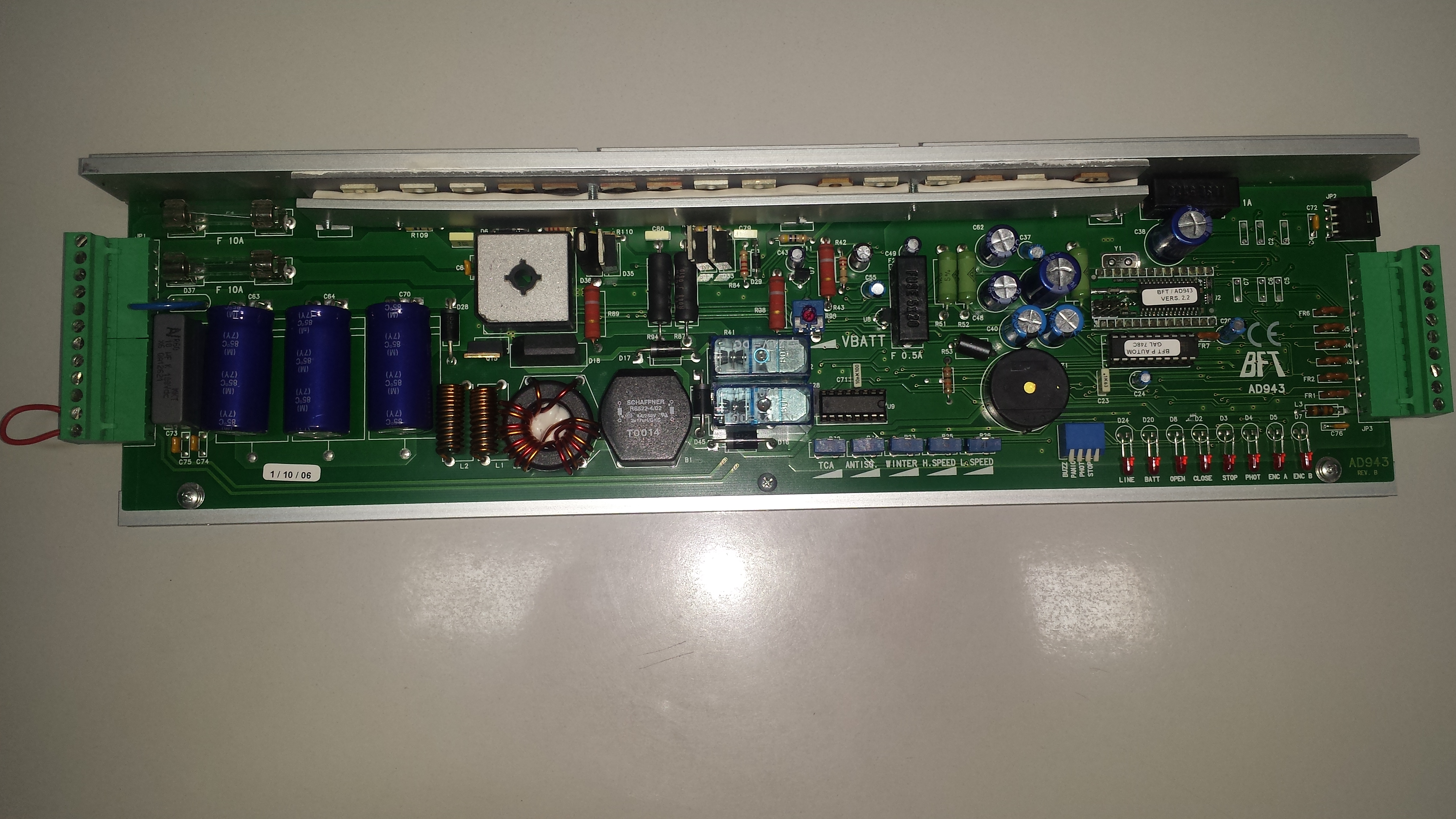 BFT Centralina Mod. AD 97 Porta Automatica